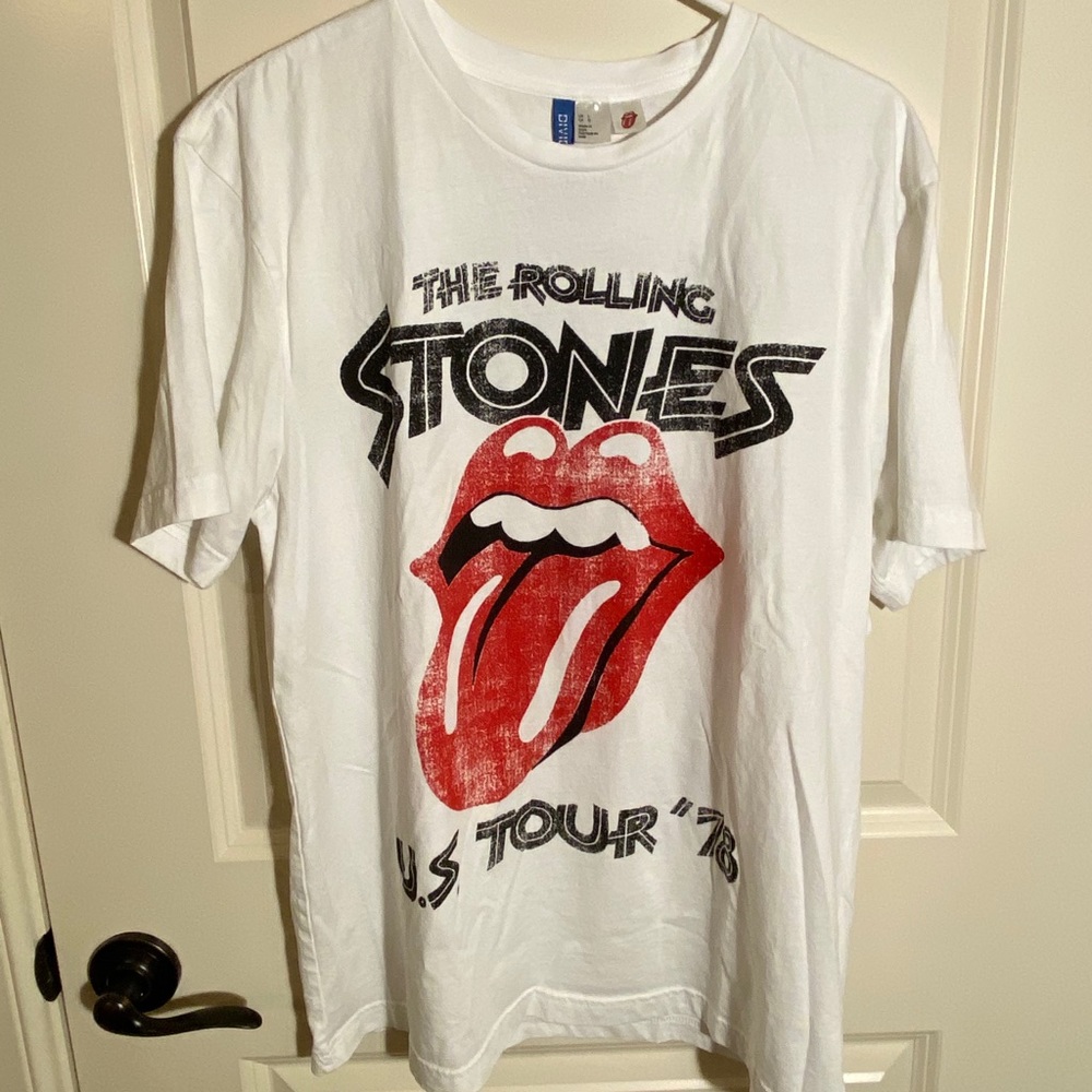H&M Rolling Stones “78 Tour Shirt